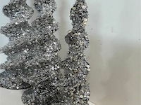 3 x kegel met paillietten 32-42-63 cm - afbeelding 3 van  3