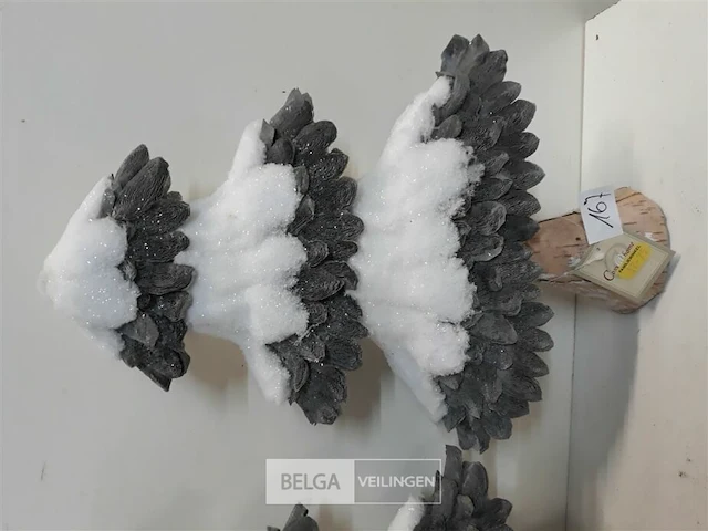 3 x kerstboom 40 cm - afbeelding 3 van  3