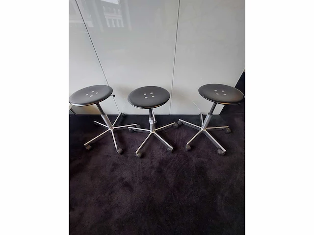 3 x kevi kruk 2532 by jorgen rasmussen for fritz hansen - afbeelding 1 van  6