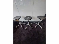 3 x kevi kruk 2532 by jorgen rasmussen for fritz hansen - afbeelding 1 van  6