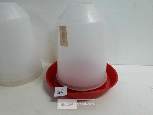 3 x kippen drinkdbak 3 l - afbeelding 3 van  3