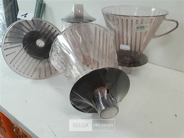 3 x koffie-filter trechter - afbeelding 3 van  3