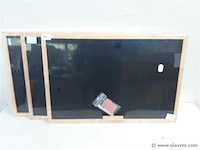 3 x krijtbord 60x40 cm - afbeelding 1 van  2