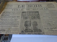 3 x le soir voorblad- dubbelblad aug-1914 - afbeelding 1 van  2