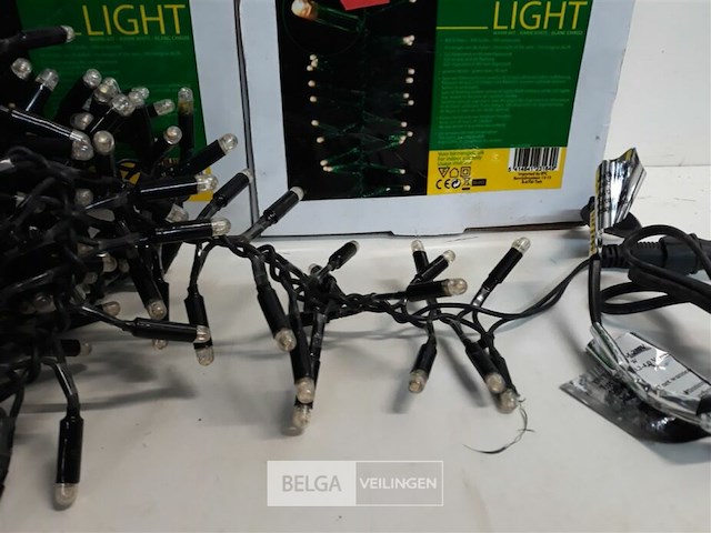 3 x led clusterverlichting warm wit 400 l kabel 3 m - afbeelding 3 van  3