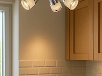 3 x led plafondlamp – 3 spots – di01 – 5w – 4000k – neutraal wit – zilver - afbeelding 1 van  5