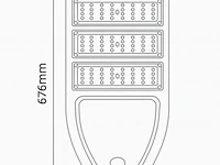 3 x led straatverlichting 150w met sensor – 6500k koud wit – ip65 waterdicht – 15.000 lm - afbeelding 5 van  5