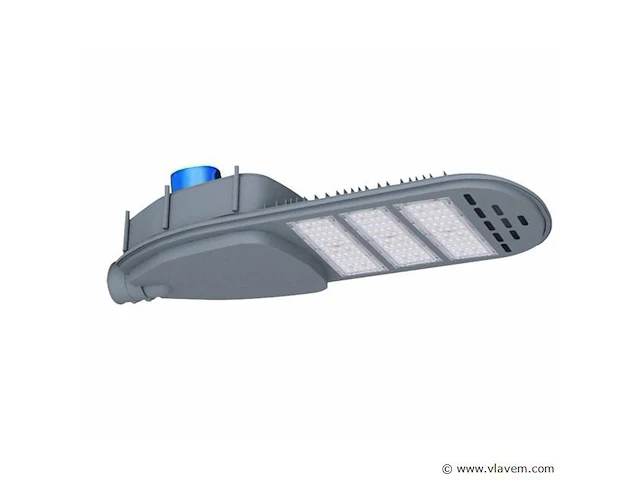 3 x led straatverlichting 150w met sensor – 6500k koud wit – ip65 waterdicht – 15.000 lm - afbeelding 2 van  5
