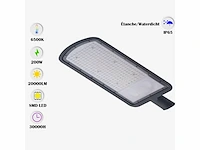 3 x led straatverlichting 200w – 6500k koud wit – ip65 waterdicht – 20.000 lm - afbeelding 6 van  6