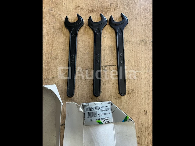 3 x machinesleutel 22 mm heyco - afbeelding 1 van  2