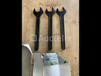 3 x machinesleutel 22 mm heyco - afbeelding 1 van  2