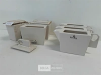 3 x melkkan + 3 x suikerpot royal boch - afbeelding 3 van  3