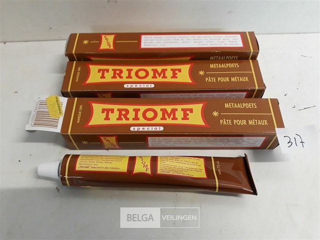 3 x metaalpoets 75 ml triomf - afbeelding 1 van  3