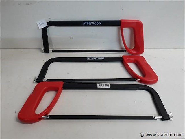 3 x metaalzaagboog 300 mm - afbeelding 1 van  2