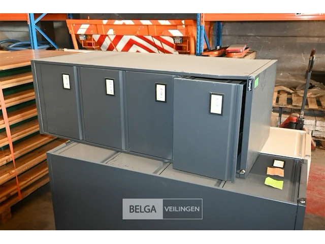 3 x metalen dossierkast met 4 lades - afbeelding 3 van  6