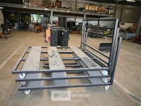 3 x metalen kar voor theaterstoelen - afbeelding 2 van  5