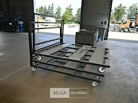 3 x metalen kar voor theaterstoelen - afbeelding 5 van  5