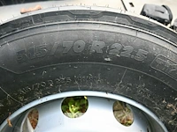3 x michelin vrachtwagenband + velg - afbeelding 5 van  6