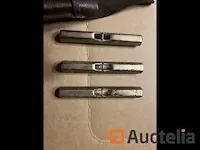 3 x mini waterpasje in hoesje - afbeelding 1 van  3