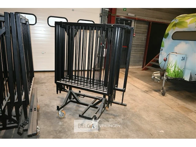 3 x mobiele tribune leuning - afbeelding 2 van  6