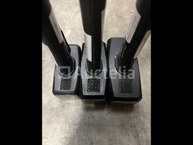 3 x moker 1, 1,5 en 2 kg fiberglass - afbeelding 3 van  5