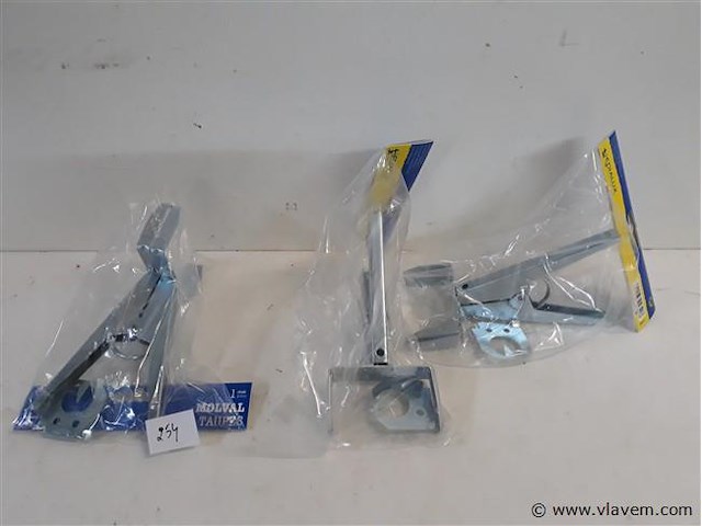 3 x mollenvallen verzinkt - afbeelding 1 van  2