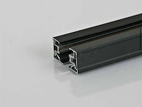 3 x monofase rail - 1 meter (zwart) - afbeelding 3 van  4