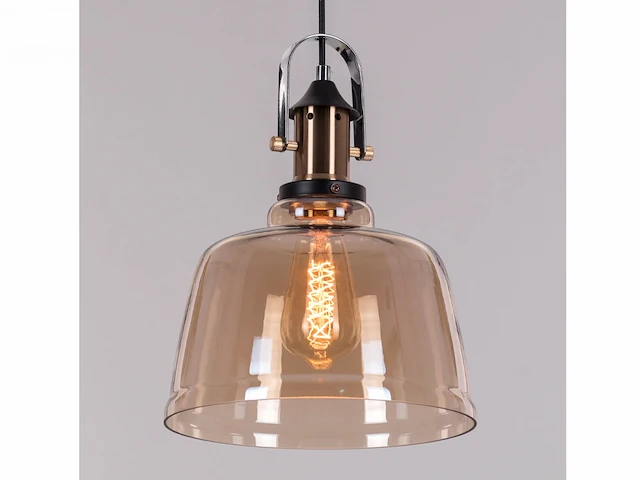 3 x muse design hanglamp amber glas - afbeelding 4 van  8