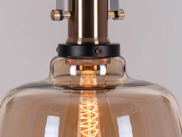 3 x muse design hanglamp amber glas - afbeelding 5 van  8