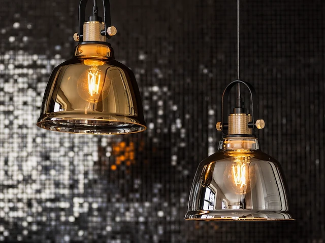 3 x muse design hanglamp amber glas - afbeelding 8 van  8