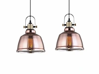 3 x muse design hanglamp koper glas - afbeelding 1 van  8