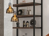 3 x muse design hanglamp koper glas - afbeelding 5 van  8