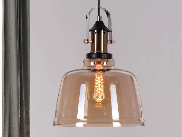 3 x muse design hanglamp koper glas - afbeelding 7 van  8