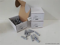 3 x muurplug nylon 10 mm 50 stuks - afbeelding 1 van  2