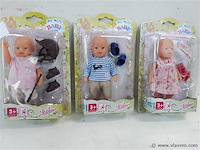 3 x my baby born pop 14 cm - afbeelding 2 van  2