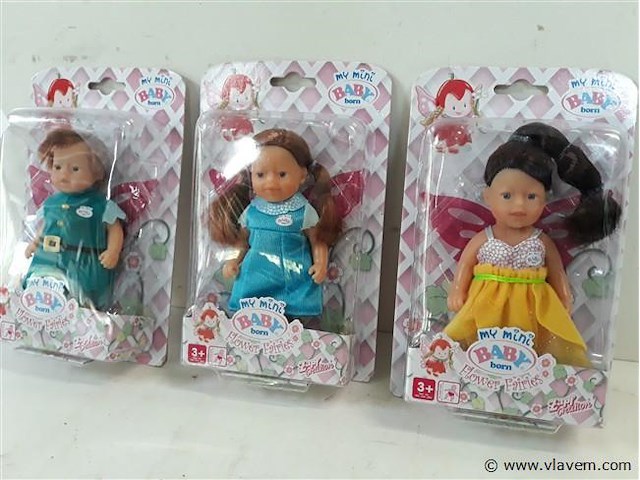 3 x my baby born pop 14 cm - afbeelding 2 van  2