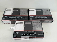 3 x onderbroek heren slip 3 kleuren rucanor xl - afbeelding 1 van  3