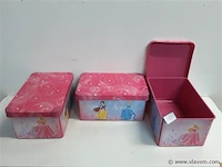 3 x opbergdoos curver princess 28x18x13 cm - afbeelding 1 van  2