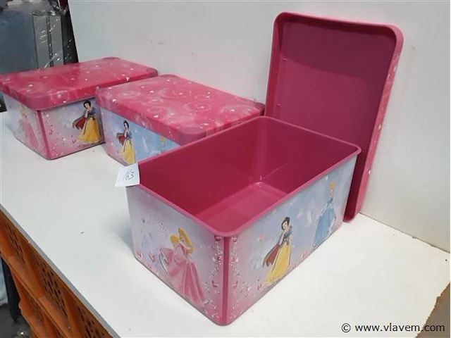 3 x opbergdoos curver princess 28x18x13 cm - afbeelding 2 van  2