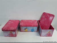 3 x opbergdoos curver princess 28x18x13 cm - afbeelding 1 van  2