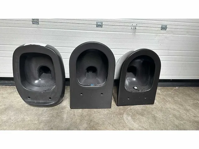 3 x ophang wc - zonder verpakking - showroom model - afbeelding 1 van  4