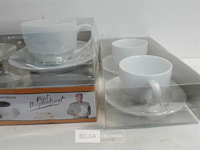 3 x piet huysentruyt koffietas 2 x tas + onderbord - afbeelding 3 van  3