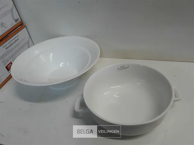 3 x piet huysentruyt mosselbord 28 cm - afbeelding 3 van  3
