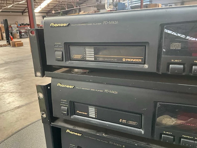 3 x pioneer multi lader cd-speler - afbeelding 2 van  6