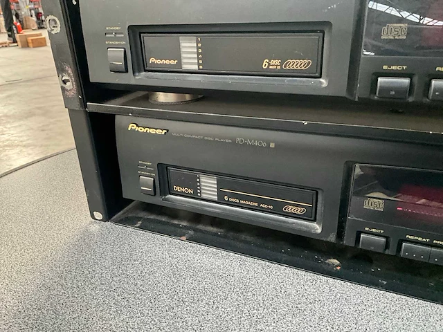 3 x pioneer multi lader cd-speler - afbeelding 3 van  6