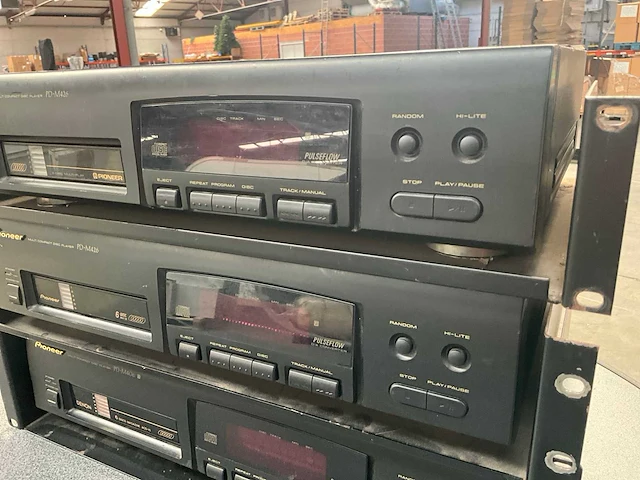 3 x pioneer multi lader cd-speler - afbeelding 4 van  6