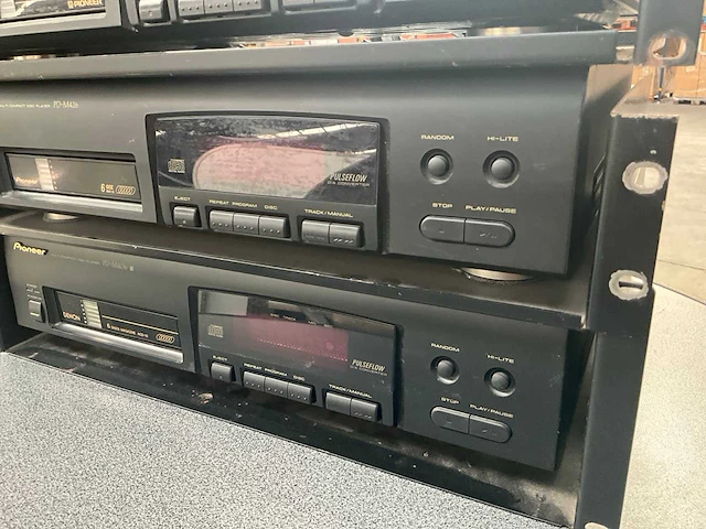 3 x pioneer multi lader cd-speler - afbeelding 5 van  6