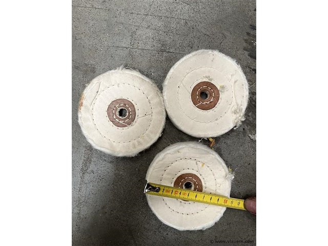 3 x polijstschijf 100mm - afbeelding 2 van  2