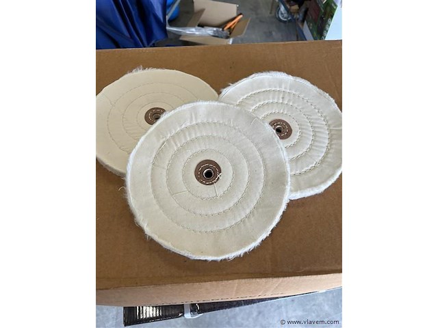 3 x polijstschijf 150 mm - afbeelding 1 van  4