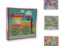 3 x puzzel - kinderen - 3 in 1 puzzel - afbeelding 1 van  2